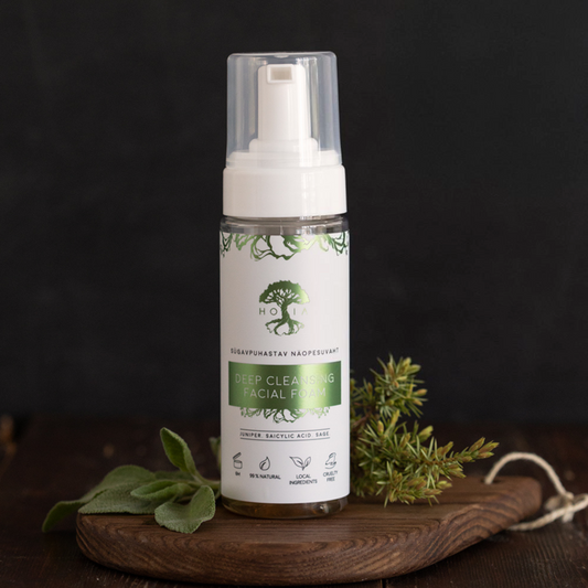 Gezichts Reinigings Foam met Jeneverbes en Salie