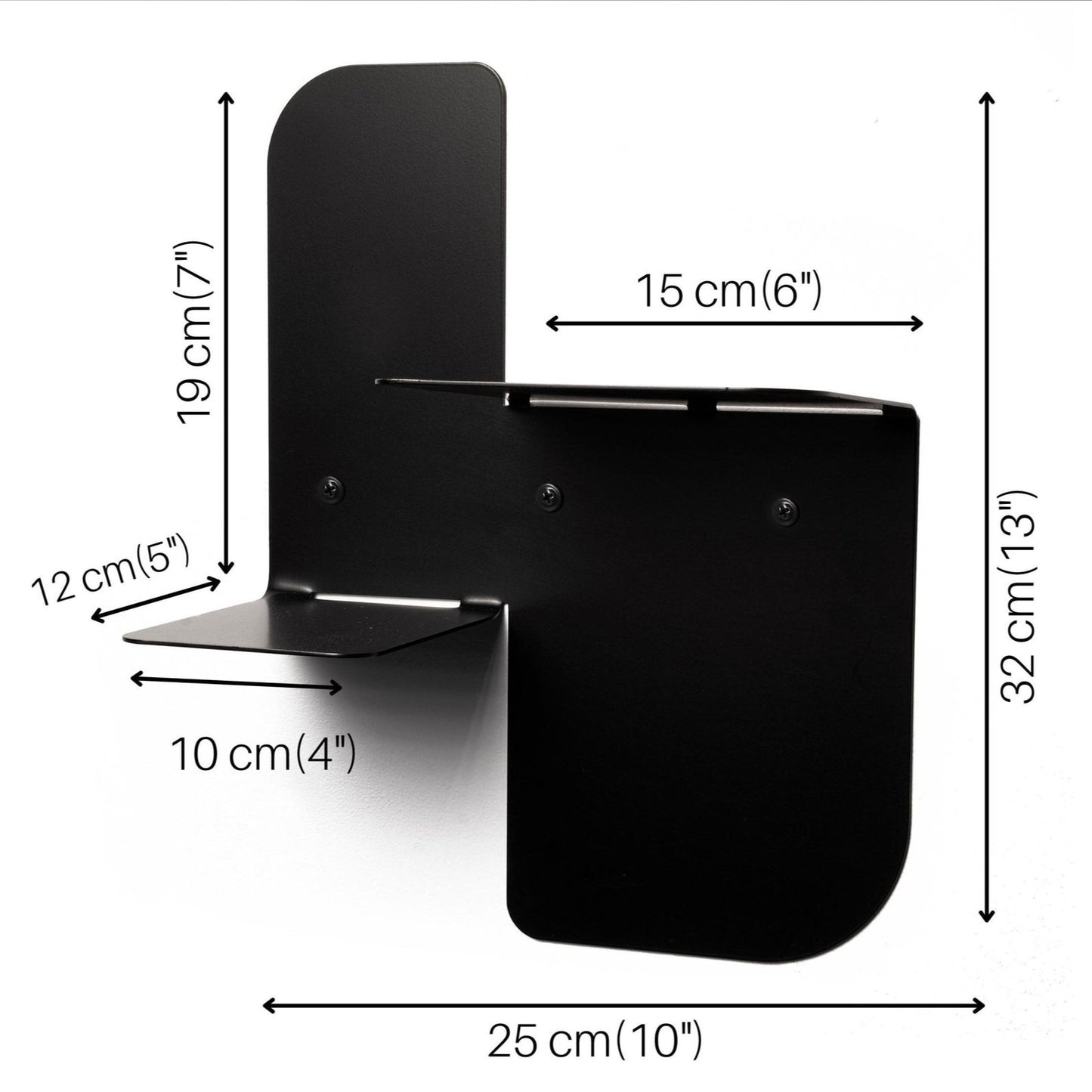 Metal Floating Wall Shelf - Tetris