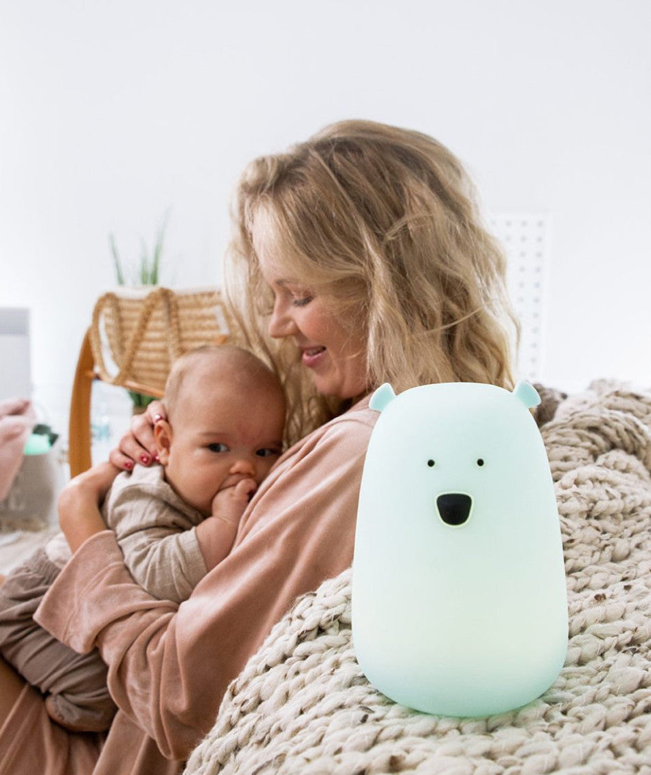 Big Bear Silicone Lamp - Blue